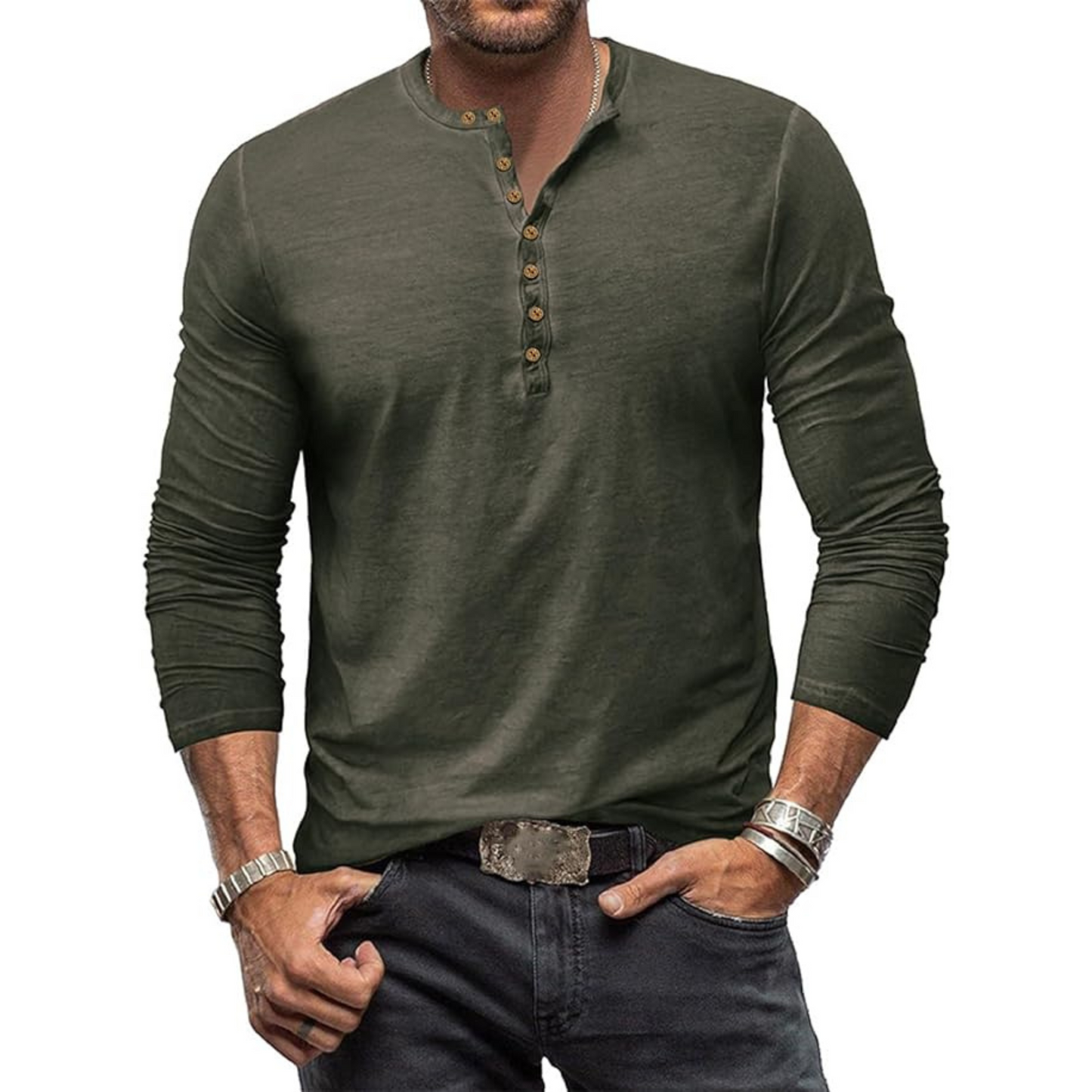 Hommes Shirt | Coupe Ample Coton