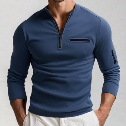Armand | Homme Pull Zippé | Confort et Polyvalence
