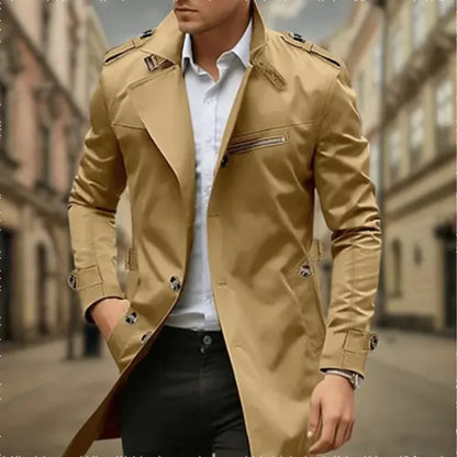 Hommes Trench-Coat Imperméable | Double Boutonnage