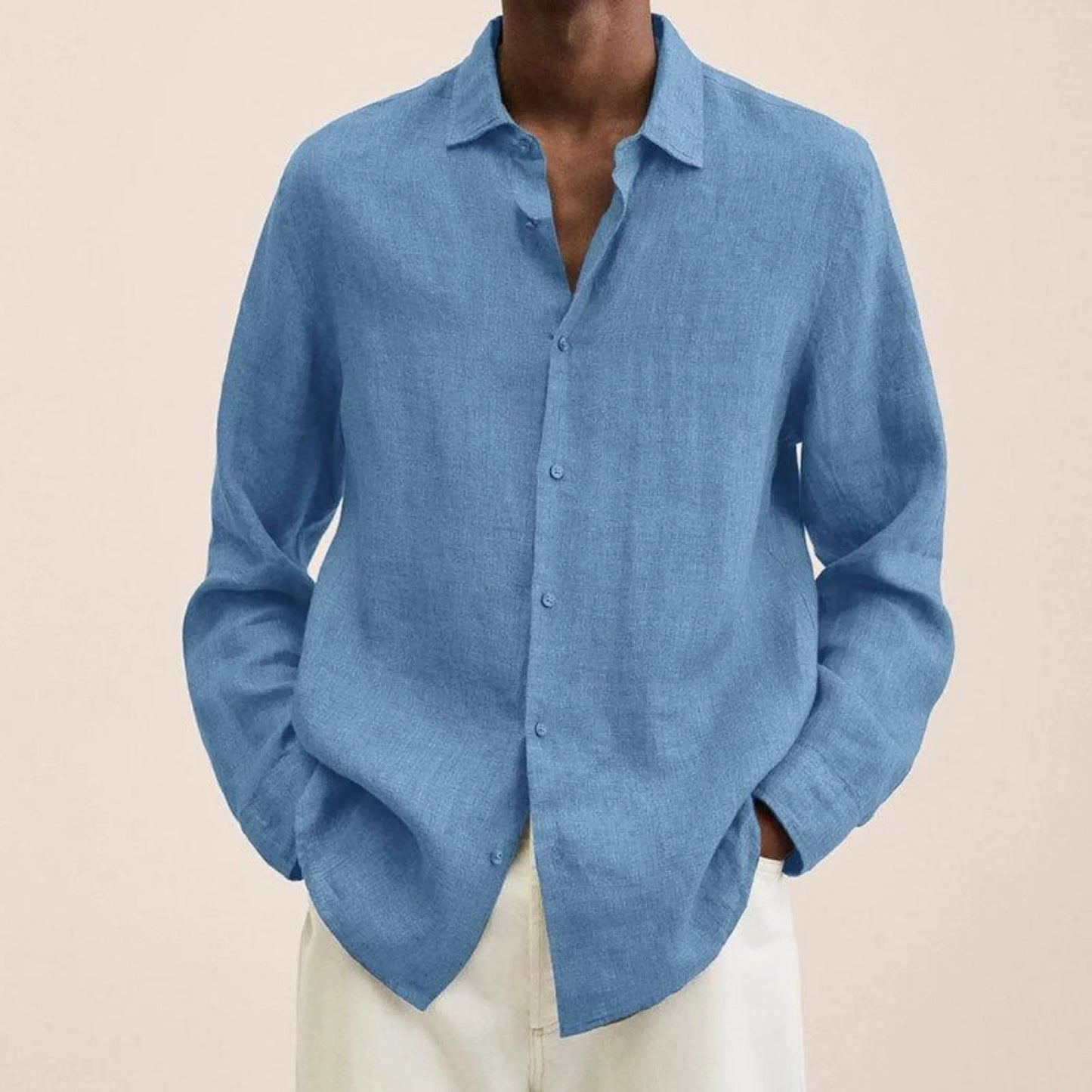 Hommes Chemise en Lin | Coupe Classique