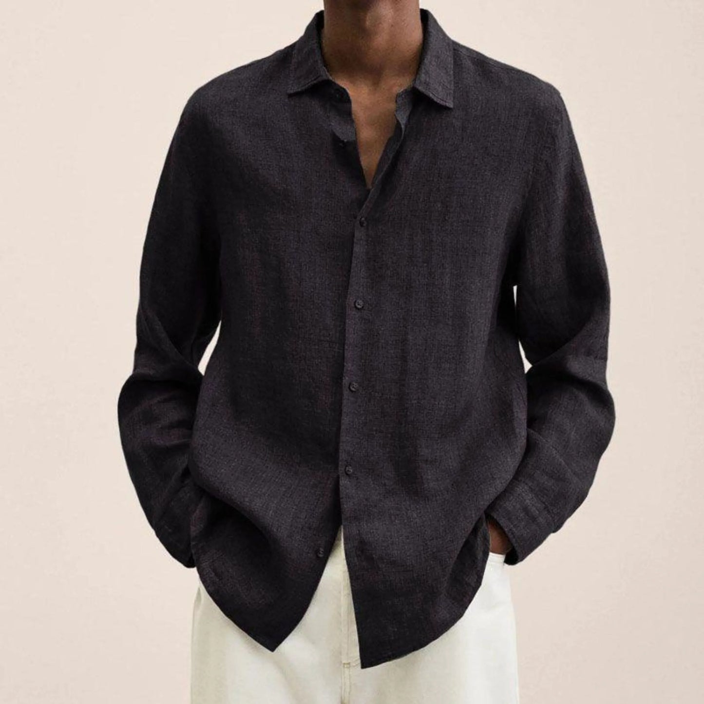 Hommes Chemise en Lin | Coupe Classique