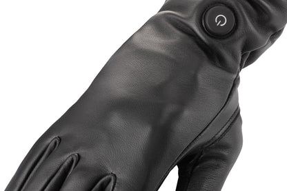 Gants chauffants en cuir pour femmes - USB | Cuir d’agneau