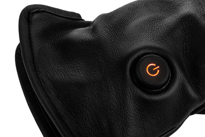 Gants chauffants en cuir pour femmes - USB | Cuir d’agneau